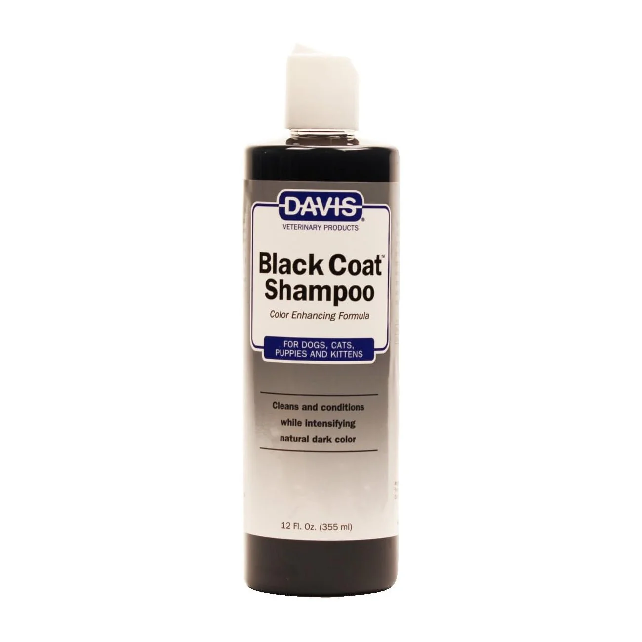 Davis Black Coat Shampoo for Dogs, Cats & Horses