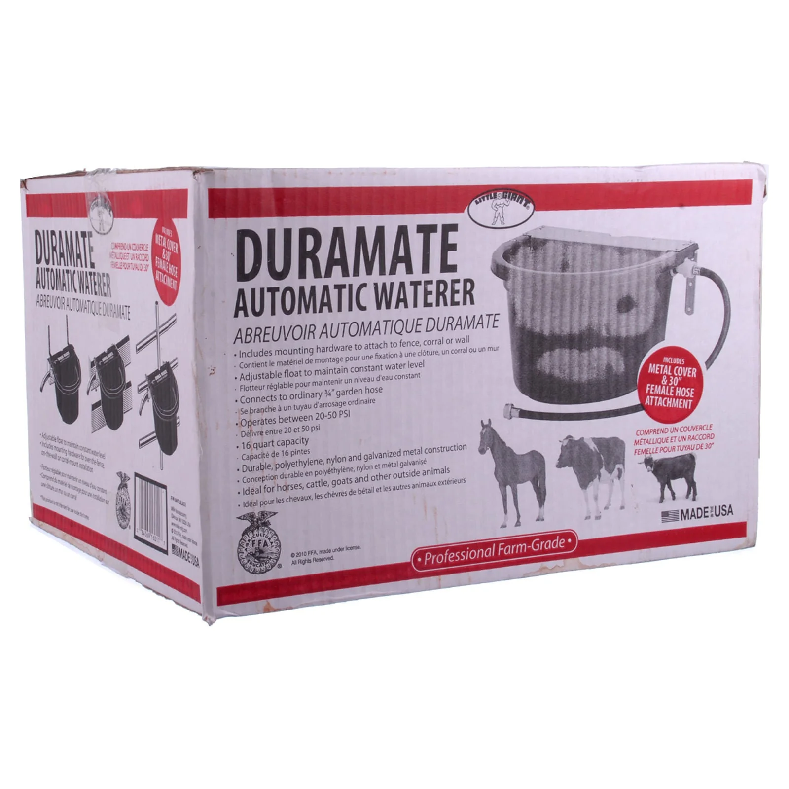 Duramate Automatic Livestock Waterer, 16 qt - Image 2