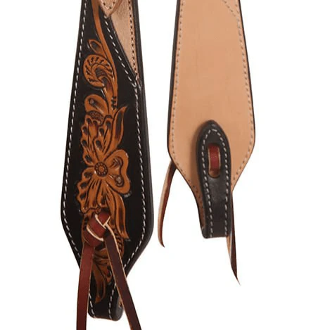 Professional's Choice Black Floral Roughout One Ear Headstall - Image 2