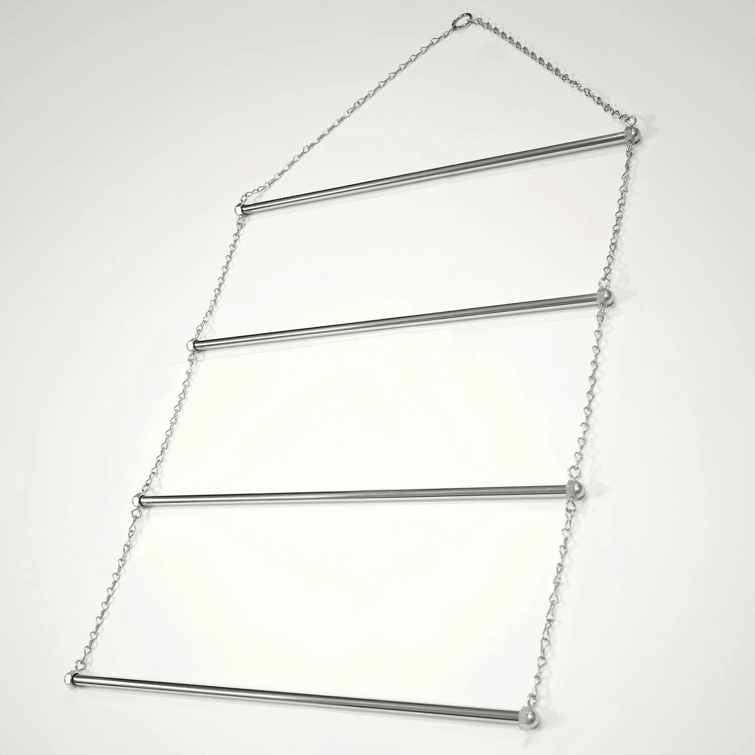 Jeffers Chrome-Plated Steel Hanging Horse Blanket Storage Rack - Image 2