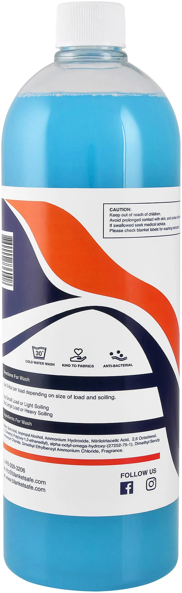 Blanket Safe Horse Blanket Wash & Deodorizer – Detergent-Free, Cold Water Safe, Protects Waterproofing - Image 2