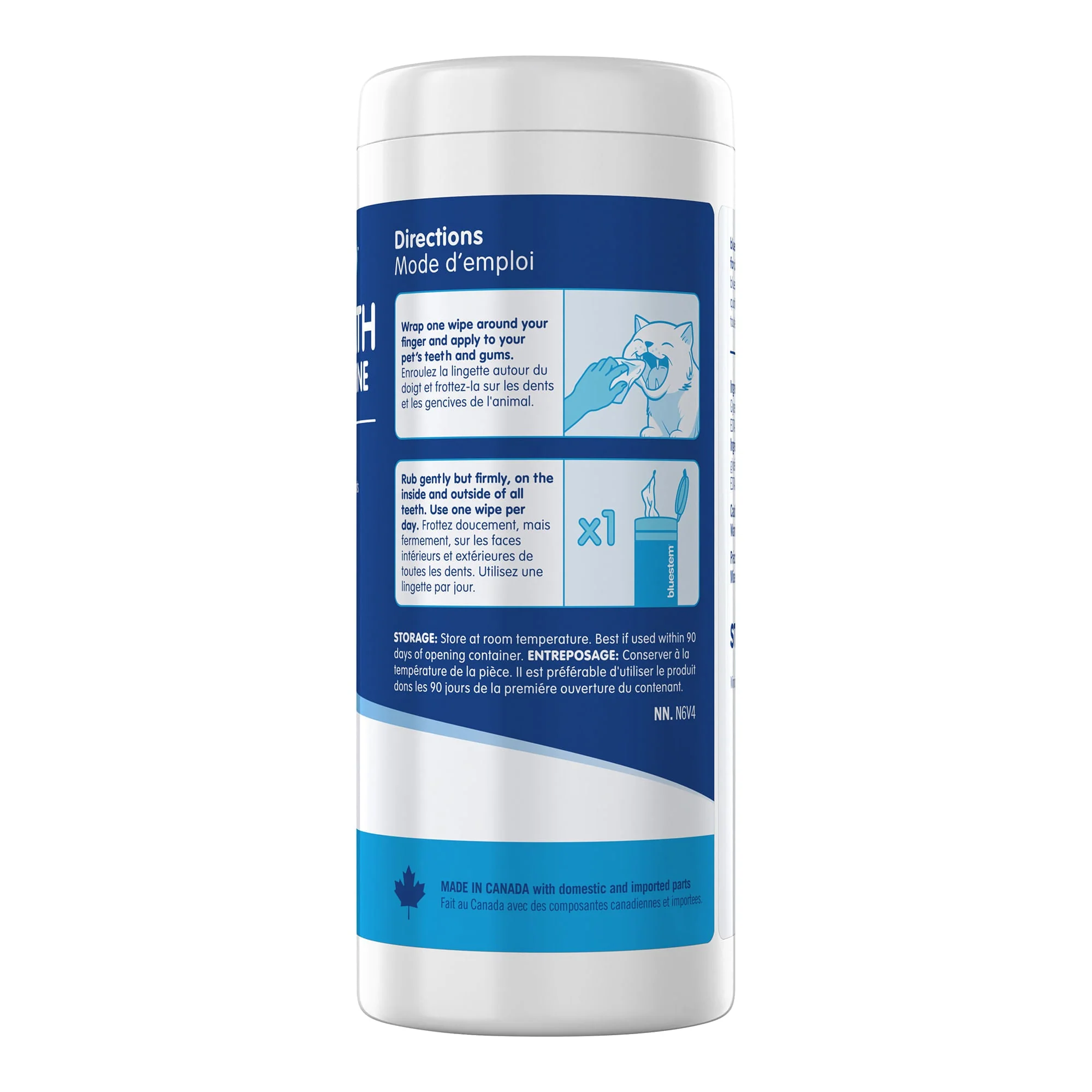 bluestem Dental Wipes, 60 ct - Image 2
