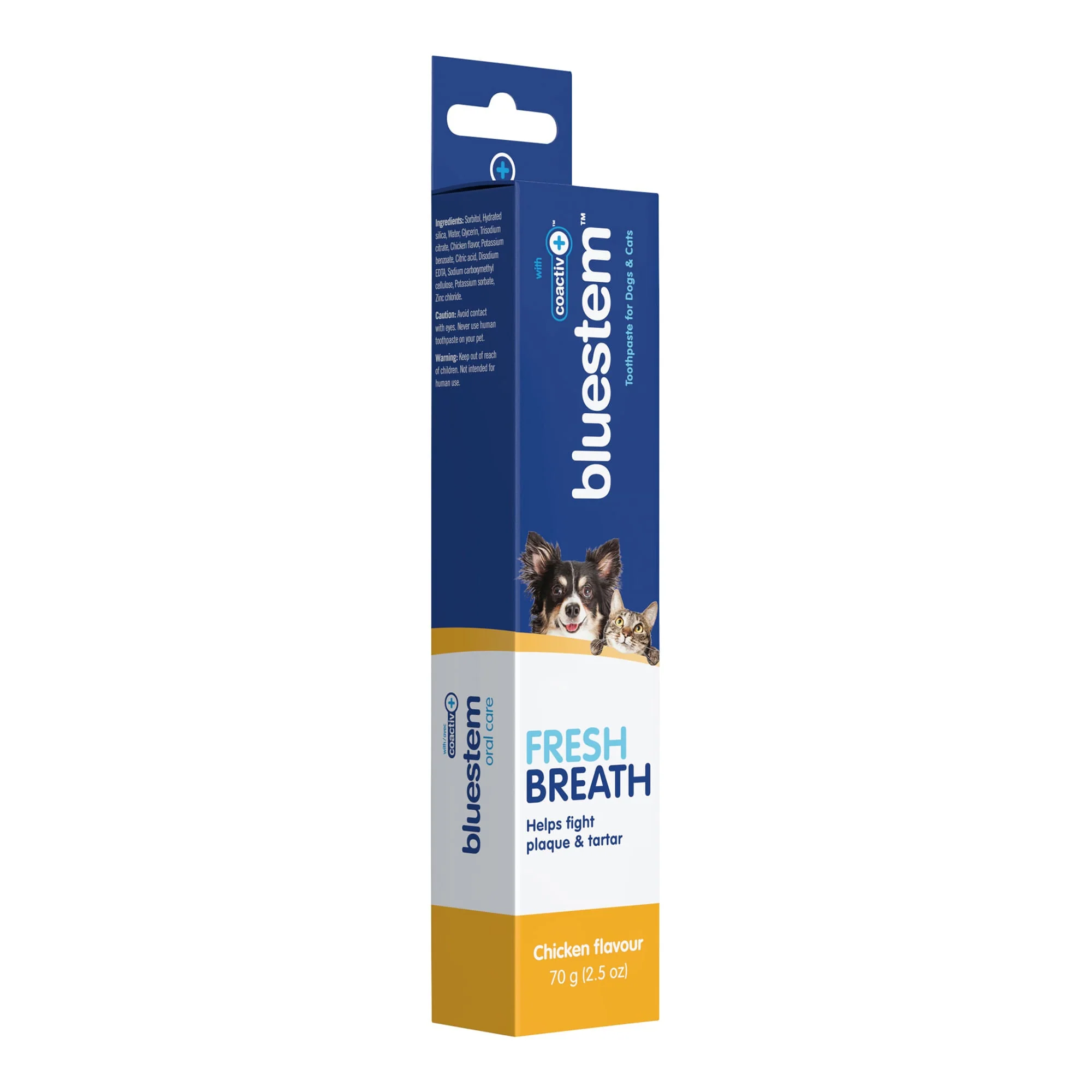 Bluestem Coactiv+ Pet Toothpaste for Dogs and Cats, Chicken Flavor, 2.5 oz - Image 6