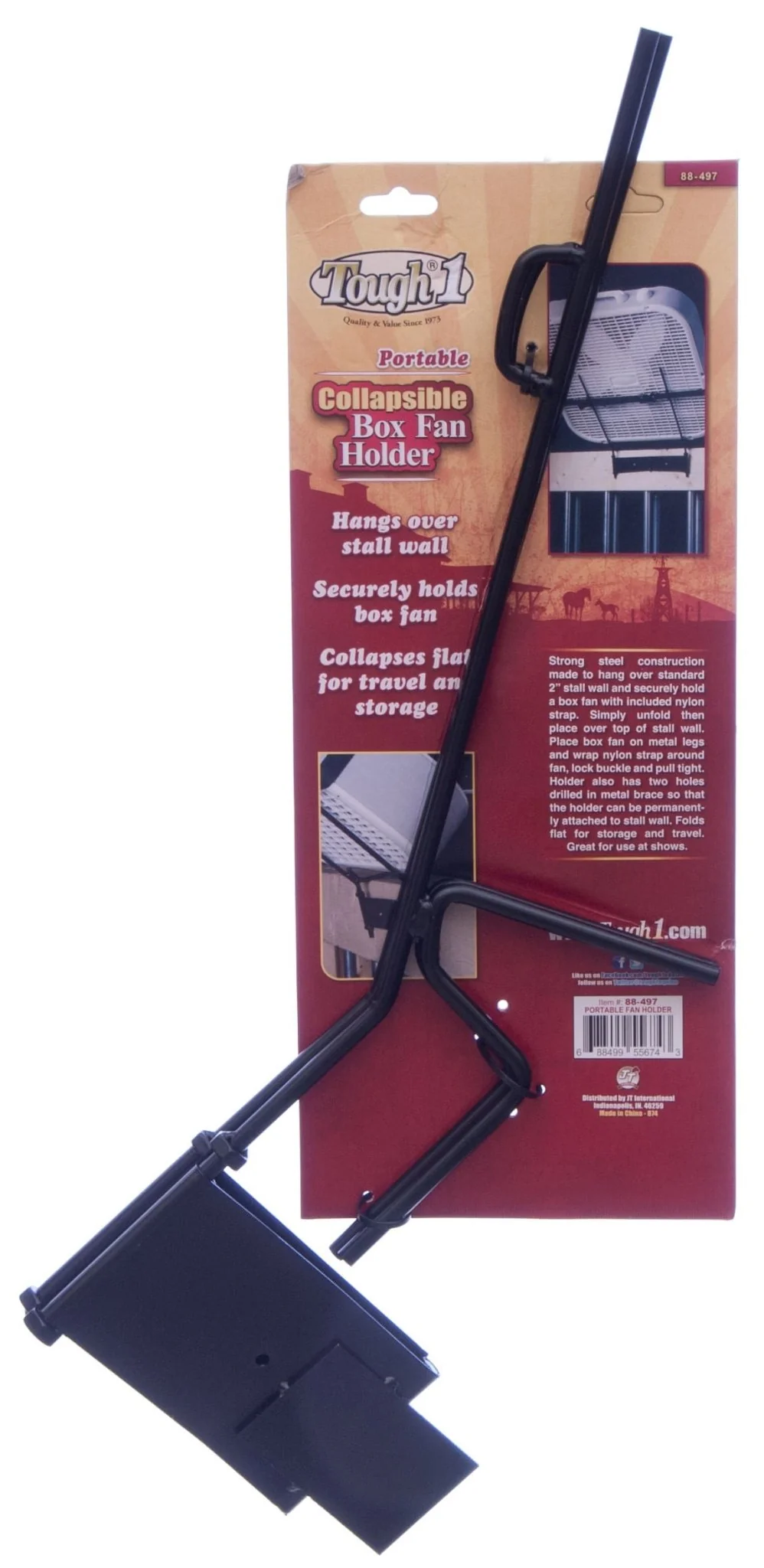 Box Fan Holder, Black - Image 2