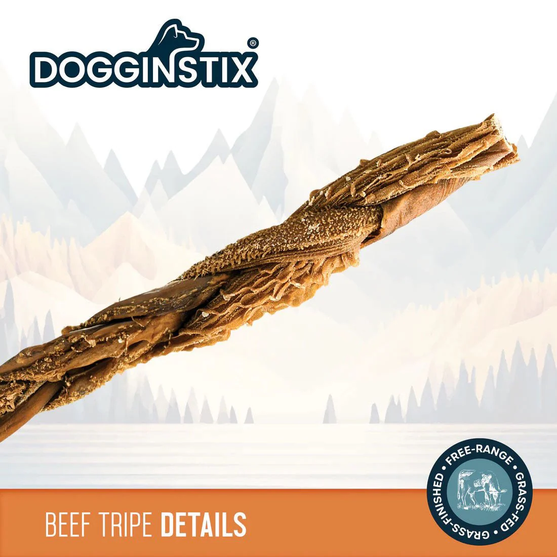 Dogginstix Braided Beef Tripe Natural Dog Chew – Digestible, Nutrient Rich, Omega 3 - Image 6