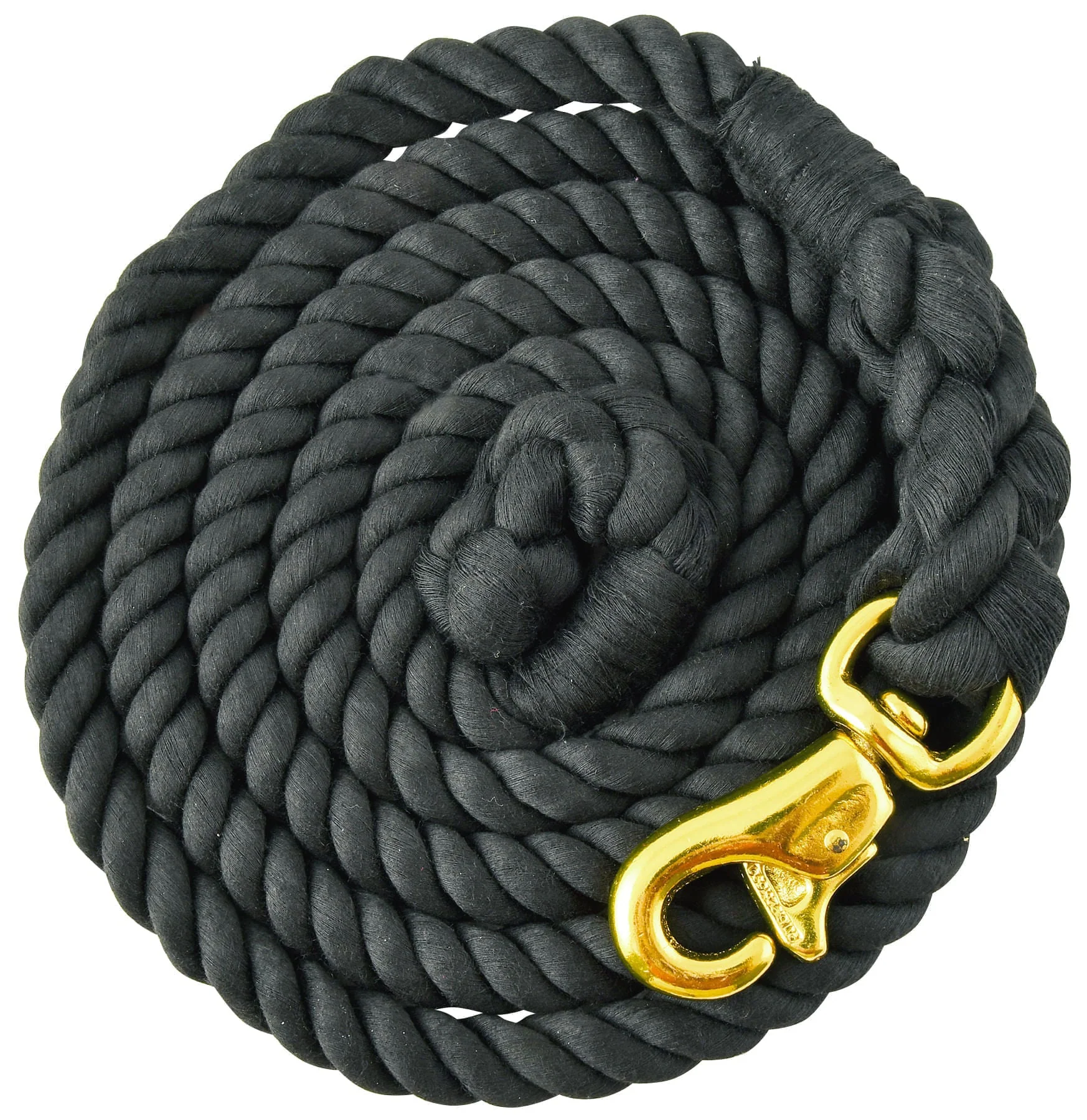 Tough1 Braided Cotton Horse Lead Rope with Trigger Bull Snap, 8.5' - Image 5