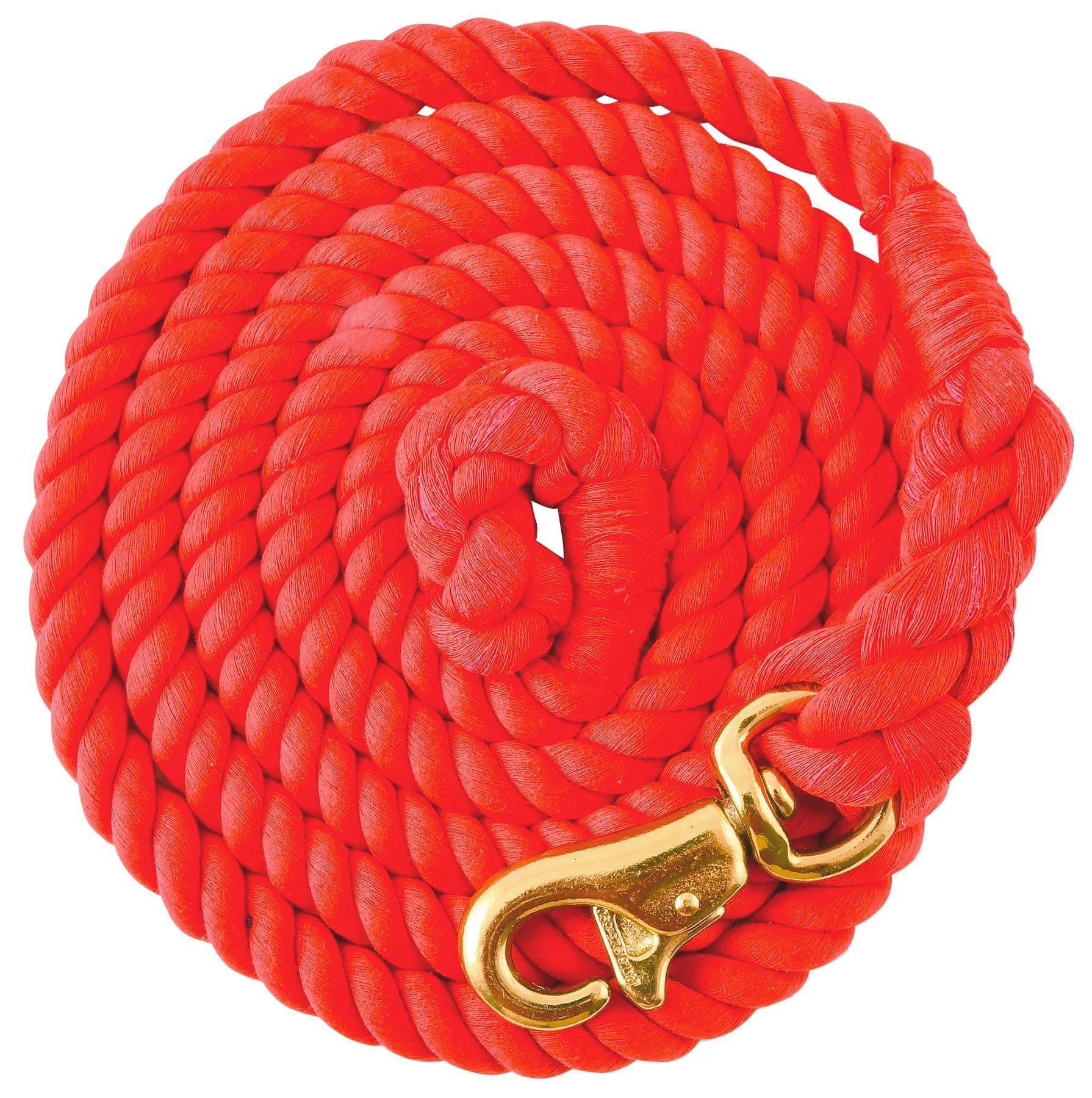 Tough1 Braided Cotton Horse Lead Rope with Trigger Bull Snap, 8.5' - Image 6