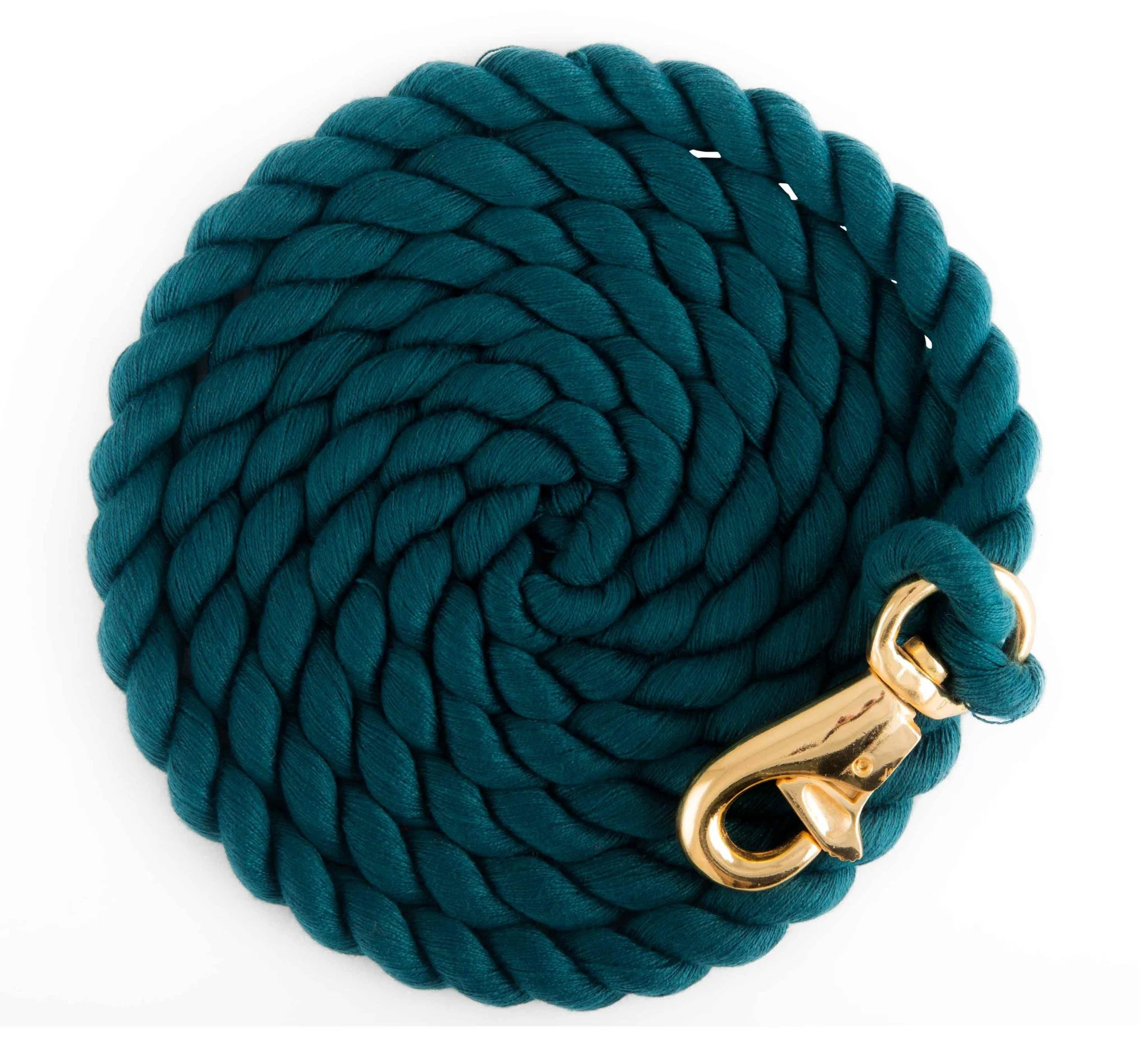 Tough1 Braided Cotton Horse Lead Rope with Trigger Bull Snap, 8.5' - Image 7