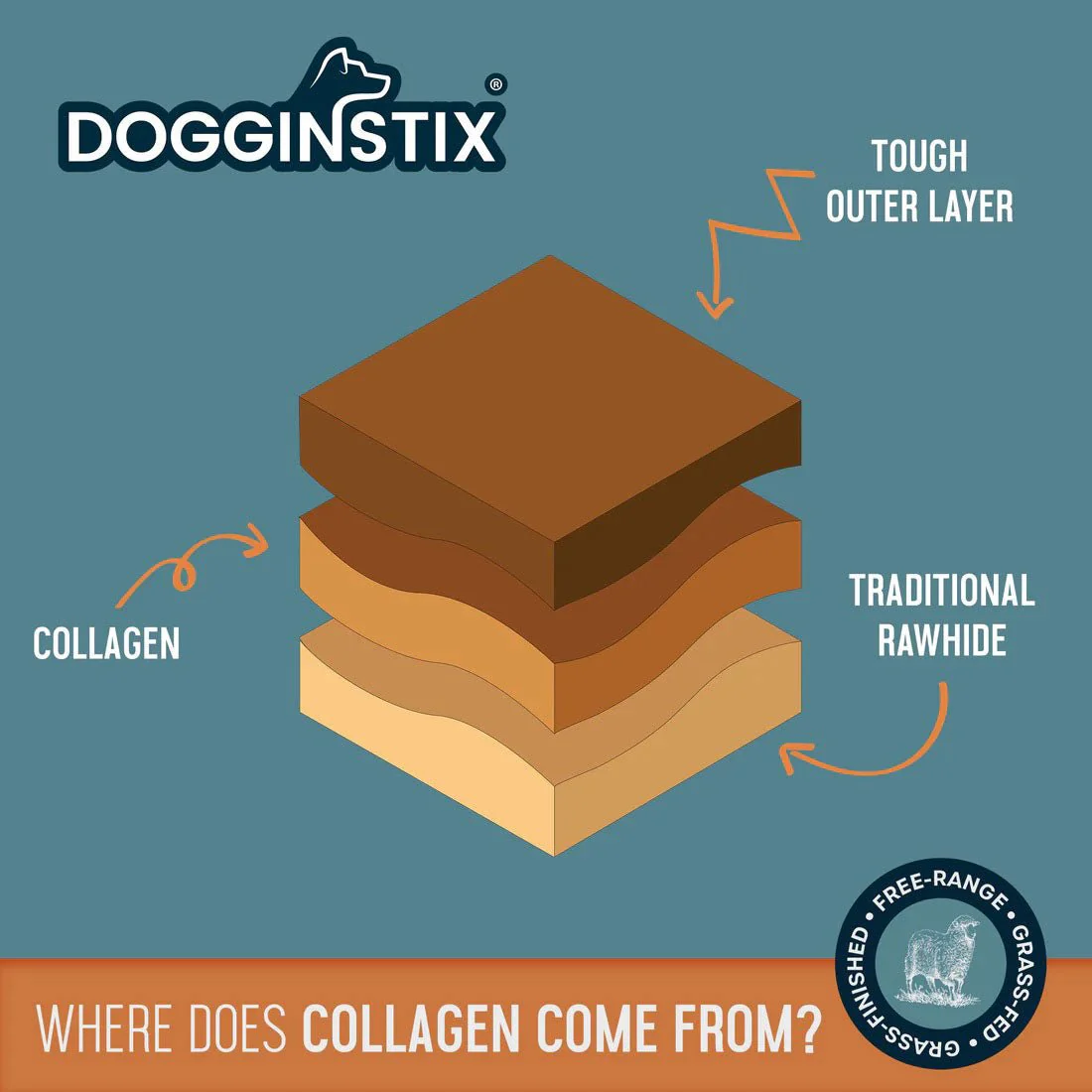 Dogginstix Braided Lamb Collagen Dog Chew – Long Lasting, Digestible, High Protein Rawhide Alternative - Image 10