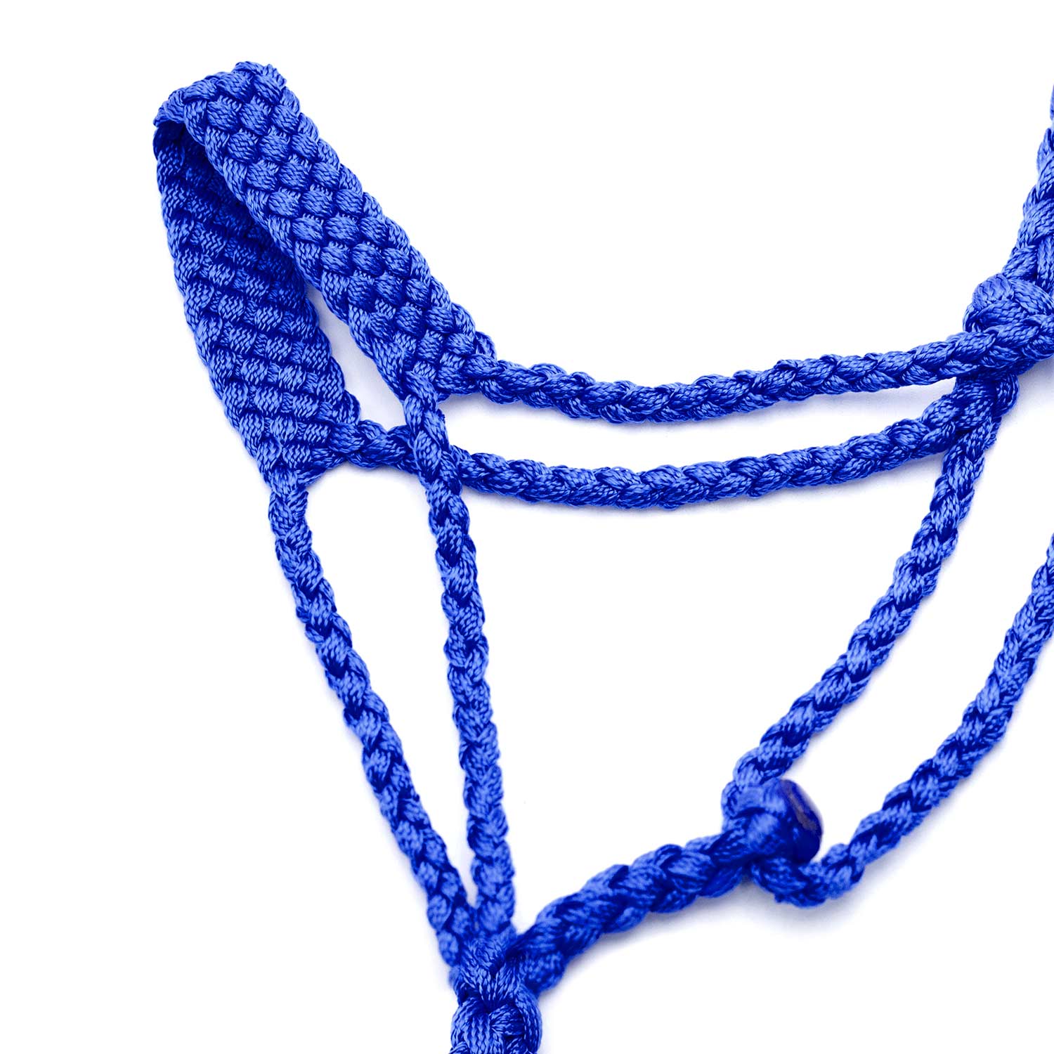 Jeffers Braided Mule Tape Halter with 10' Lead for Horses - Image 12