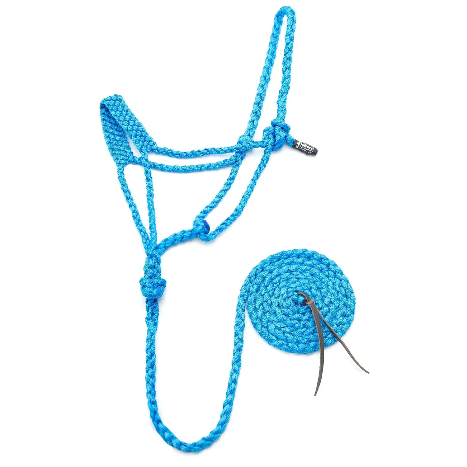Jeffers Braided Mule Tape Halter with 10' Lead for Horses - Image 17