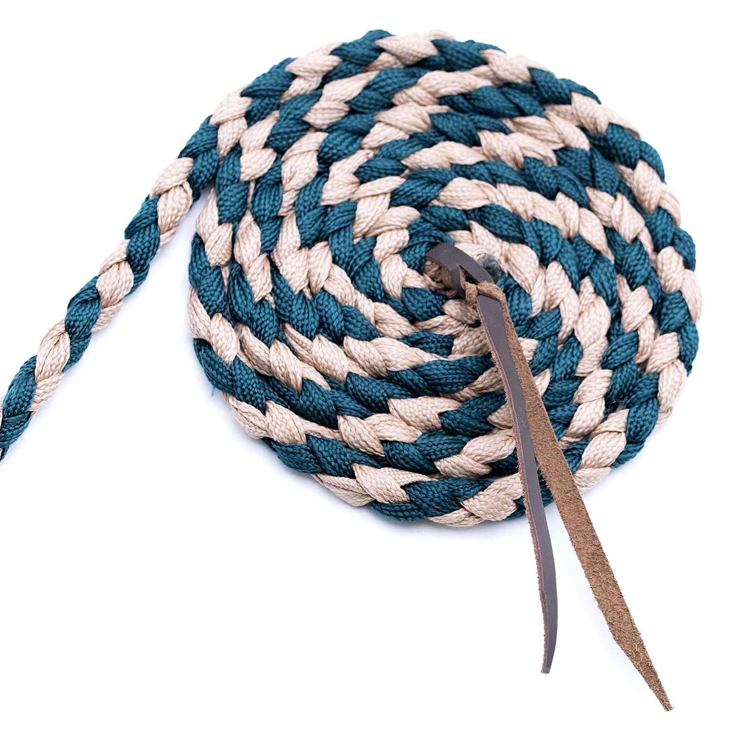 Jeffers Braided Mule Tape Halter with 10' Lead for Horses - Image 49