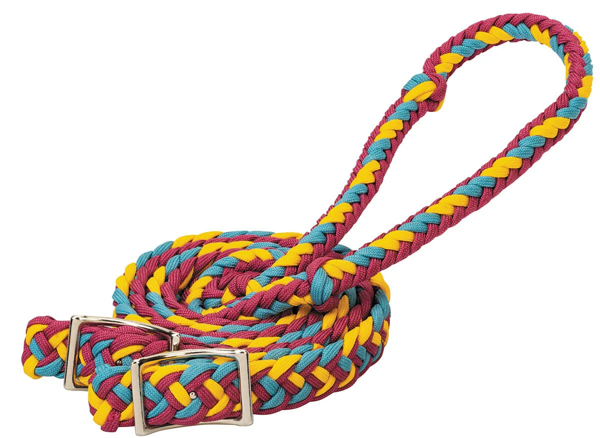 Weaver Braided Nylon Barrel Reins - Image 10