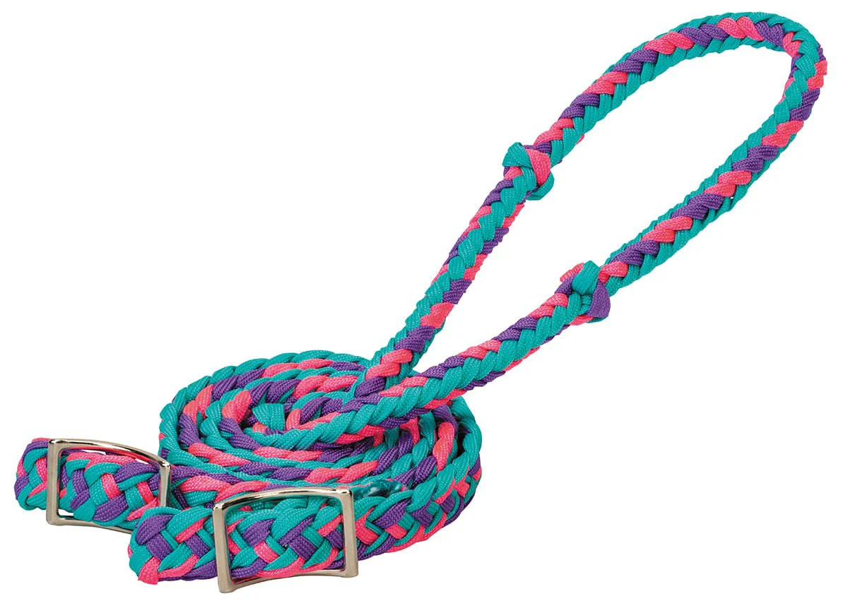 Weaver Braided Nylon Barrel Reins - Image 7