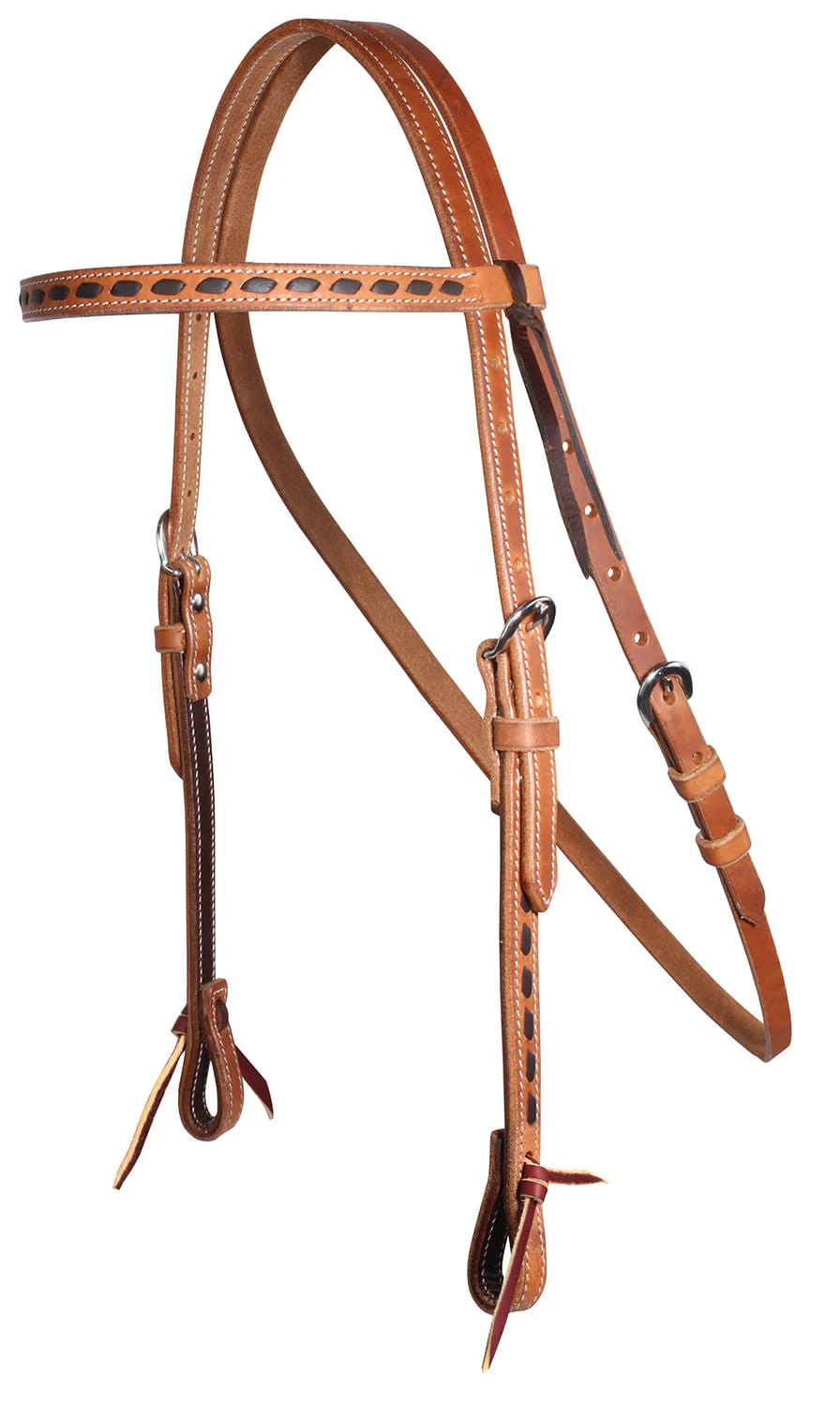 Professional's Choice Buckstitch Harness Leather Browband Headstall