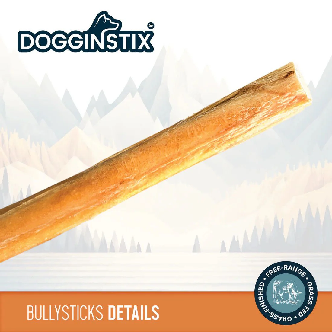 Dogginstix Bully Stick Dog Chew, All-Natural, Grass-Fed Beef, Odor-Free - Image 22