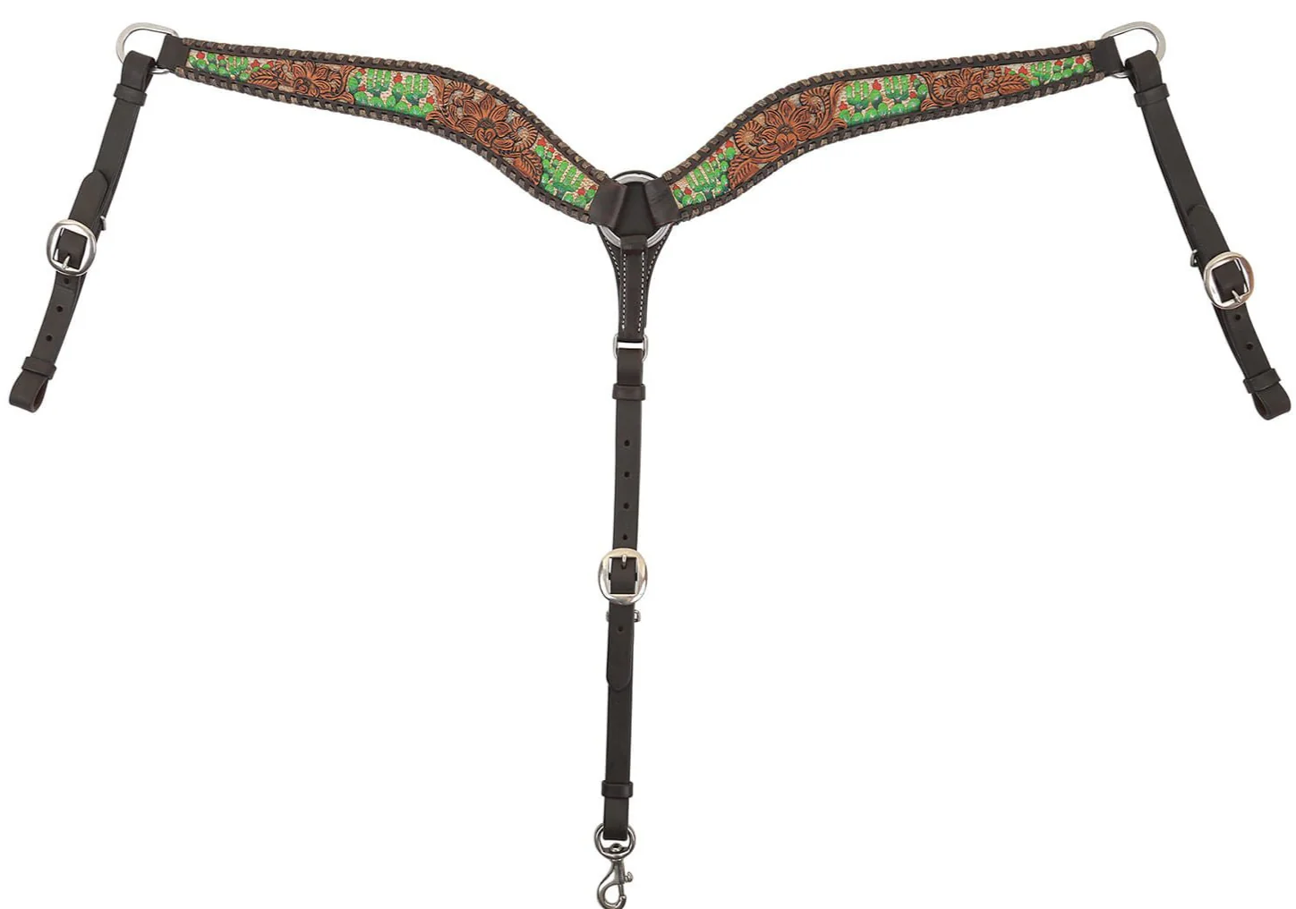 Circle Y Cactus Country Breast Collar