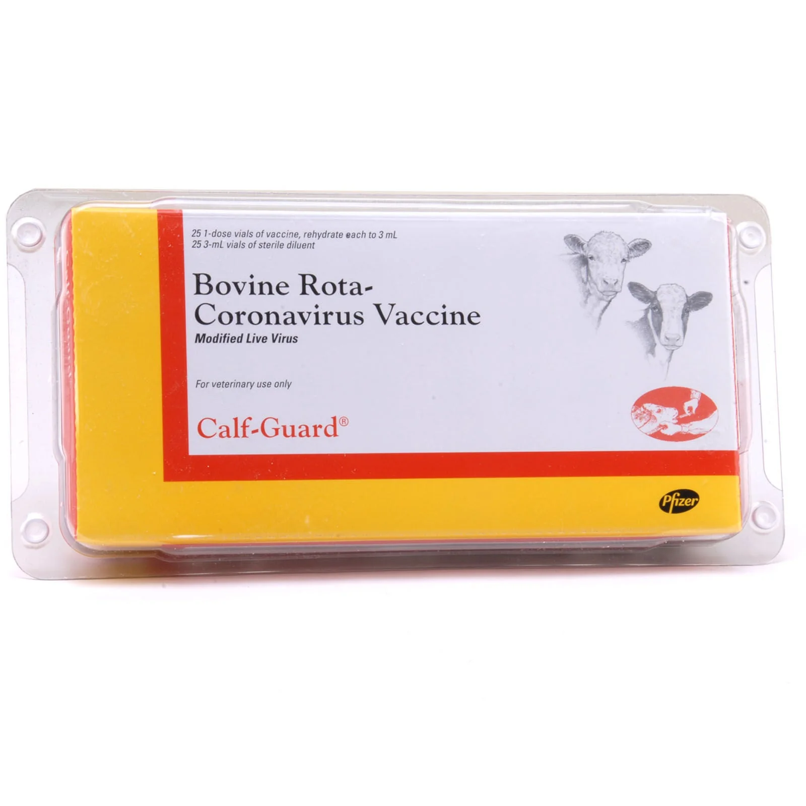 Calf-Guard Cattle Vaccine, Box of 25 Single Dose Vials