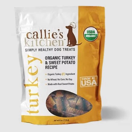 Callie’s Kitchen Gourmet Dog Treats Variety Pack – Organic & Plant-Based Options, Grain-Free, Healthy Soft Jerky Snacks, Made in USA