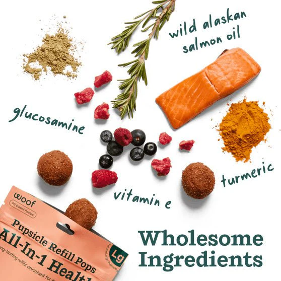 Pupsicle Everyday Wellness Pops Refills – Long Lasting Dog Treats for Joint, Calm, Allergy & Whole Body Health - Image 4