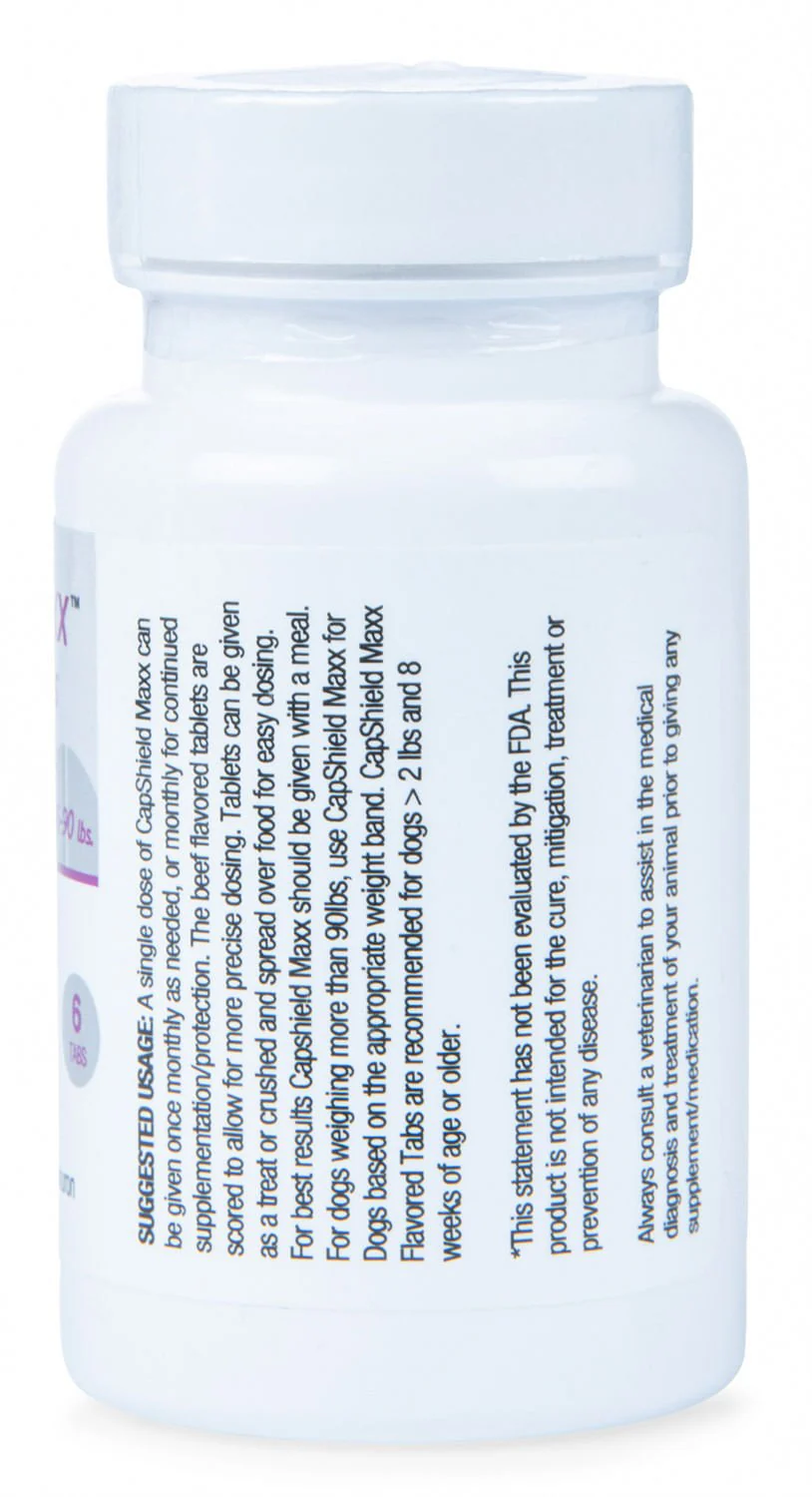 CapShield Maxx Flavored Tabs for Dogs - Image 11