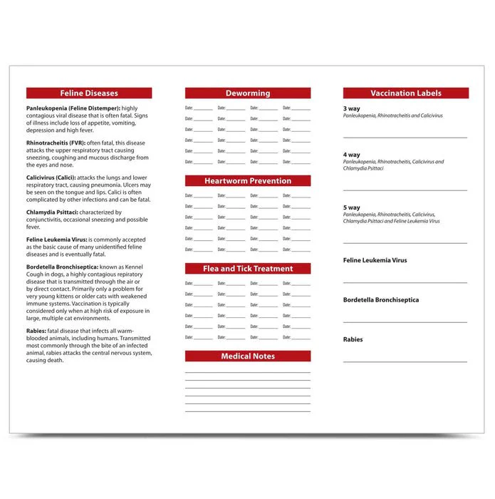 Jeffers Cat Health Record - Image 7