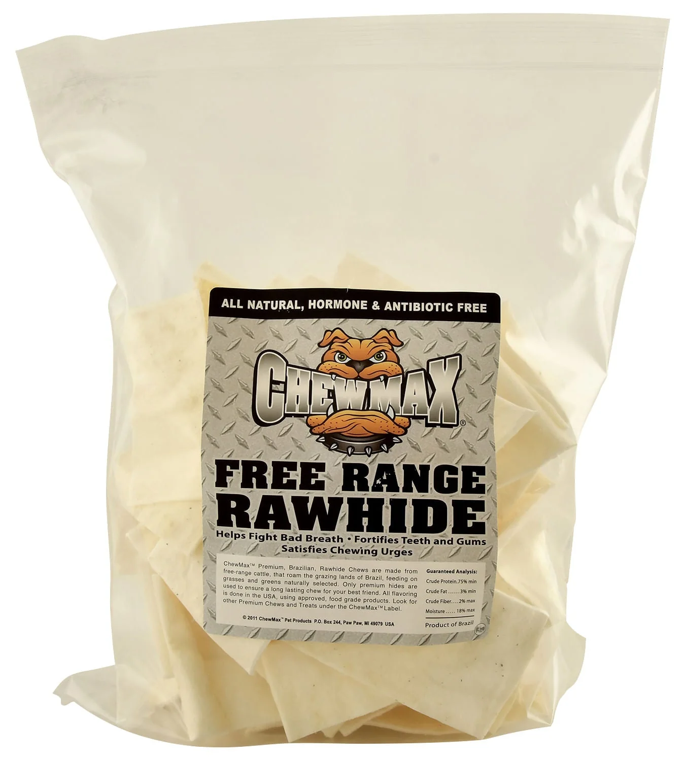 Natural Beef Rawhide Chips, 24 oz - Image 2