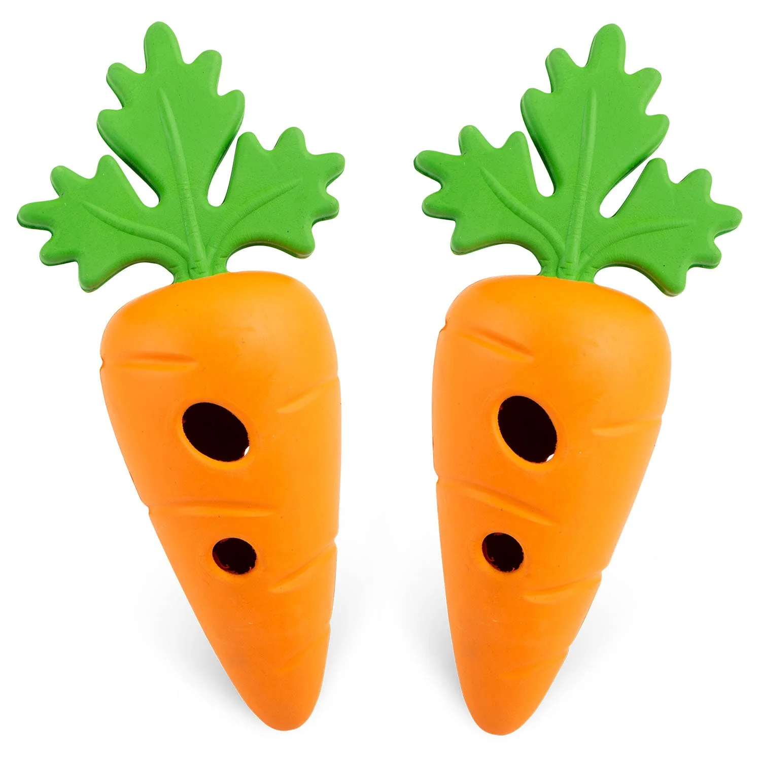 Jeffers Baby Carrot Natural Rubber Treat Dispensing Dog Dental Chew Toy - Image 14