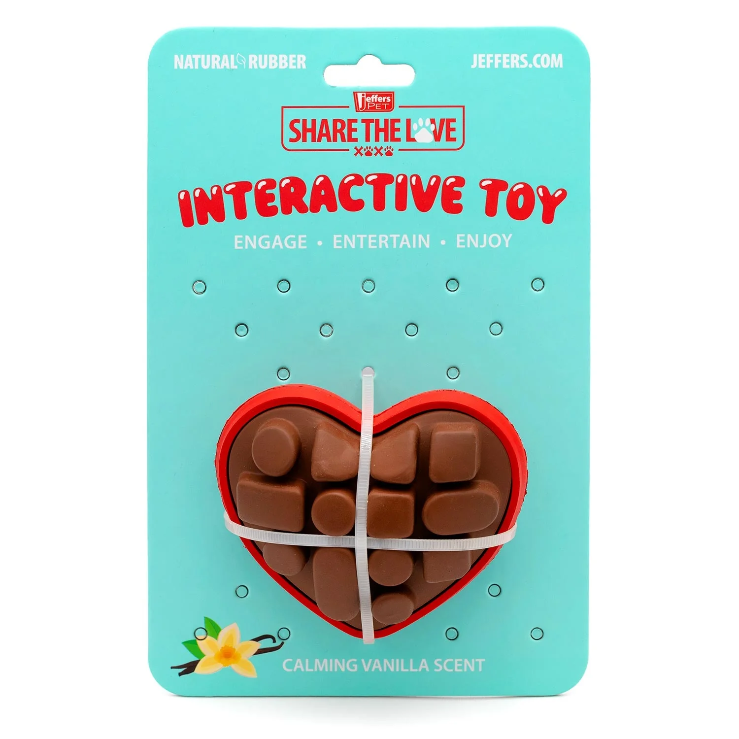 Jeffers Natural Rubber Box of Chocolates Dog Chew Toy for Medium-Chewers - Image 14