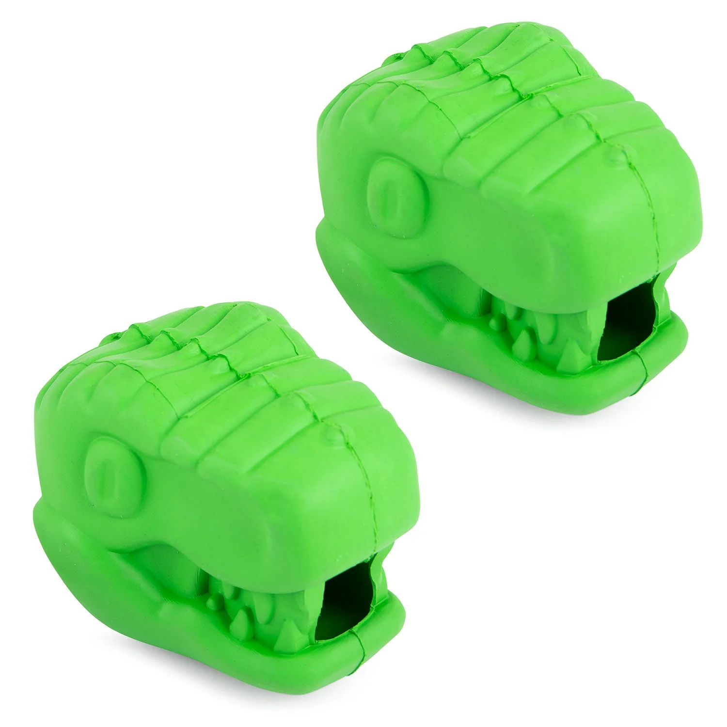 Jeffers T-Rex Natural Rubber Treat Dispensing Dental Dog Chew Toy for Medium Chewers with Vanilla Scent - Image 21