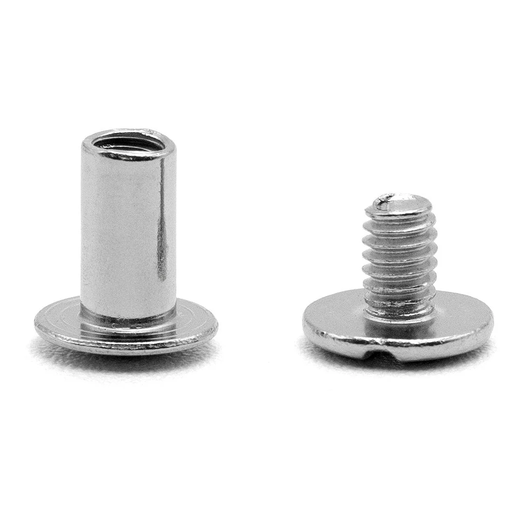 Jeffers Chicago Screws for Leather & Tack, 10 Pack - Image 5