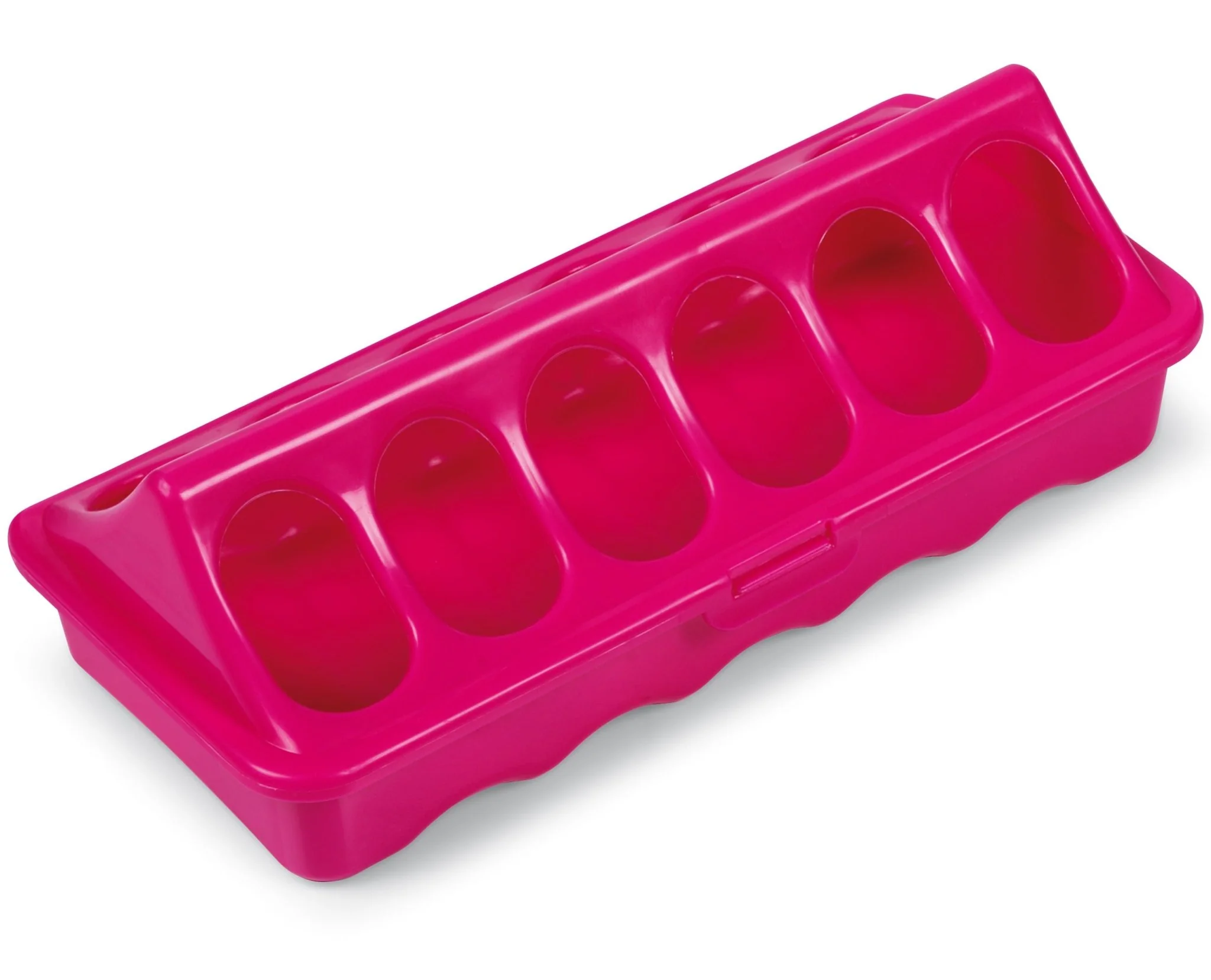 Plastic Ground Chicken Feeder – Chick Feeders, Hinged Lid, Durable Outdoor Poultry Feeder - Image 6