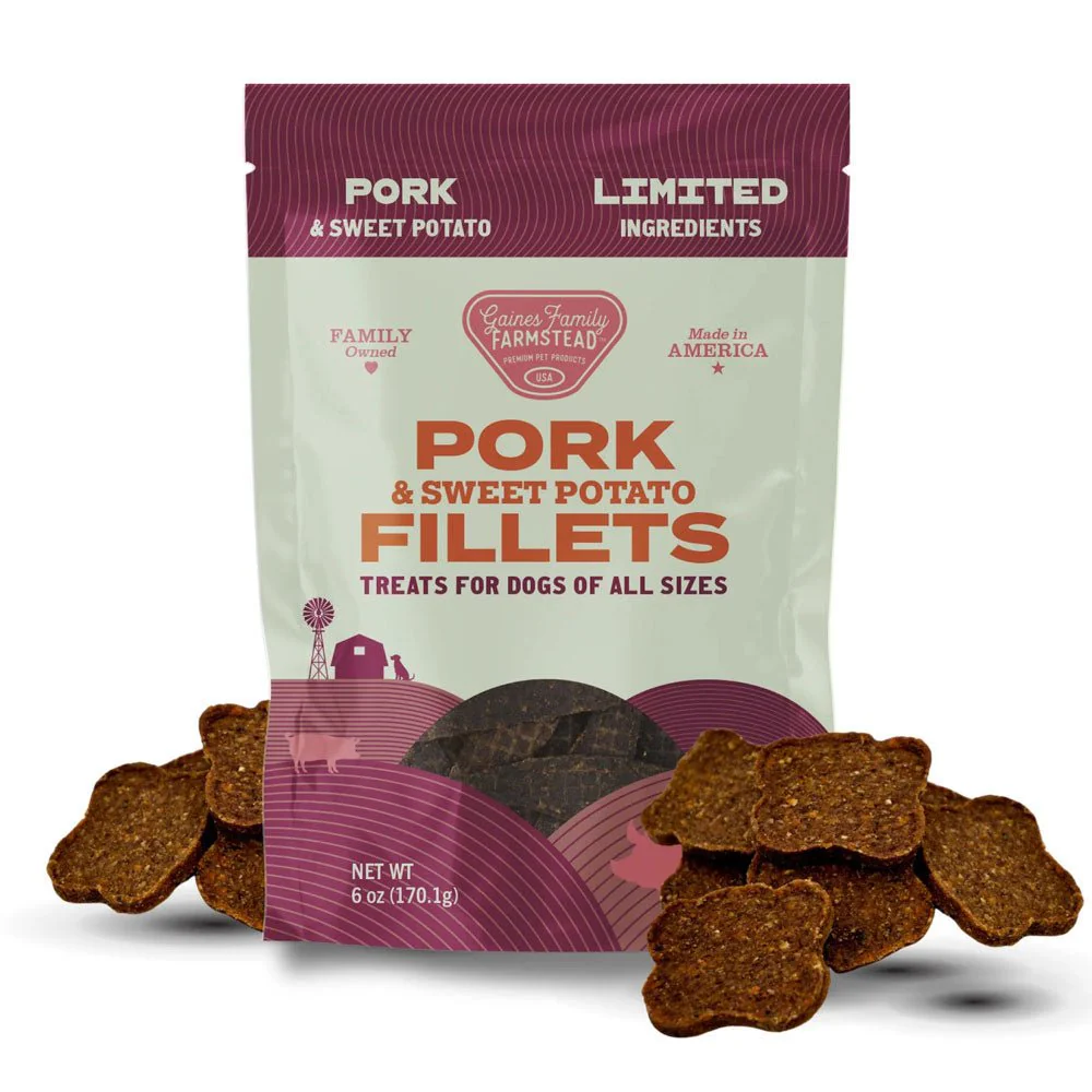 All Natural Meat & Sweet Potato Fillets Dog Treats – Limited Ingredient, Made in USA - Image 18