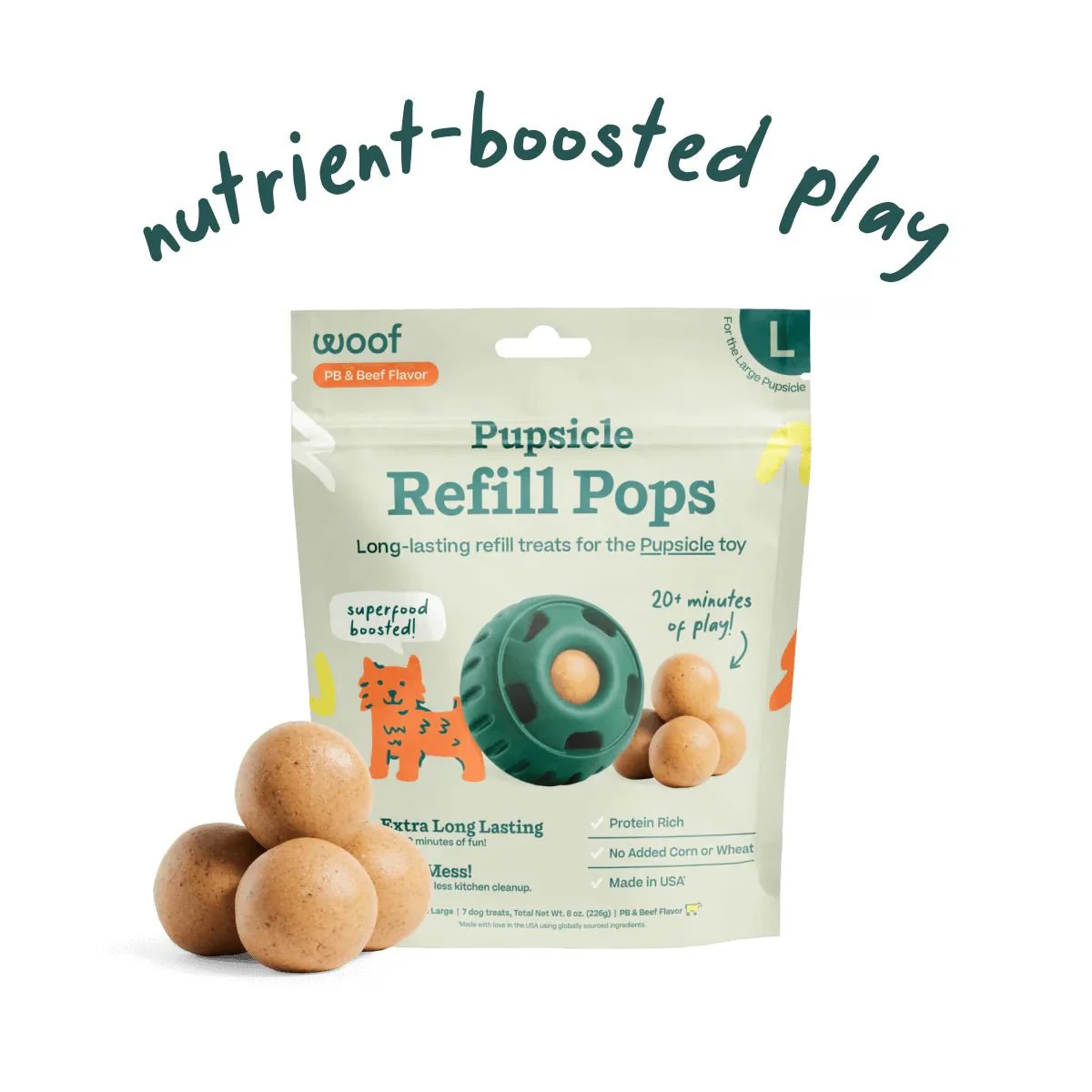 Pupsicle Pops Dog Treat Refills – Natural, Long-Lasting, Made in USA - Image 13