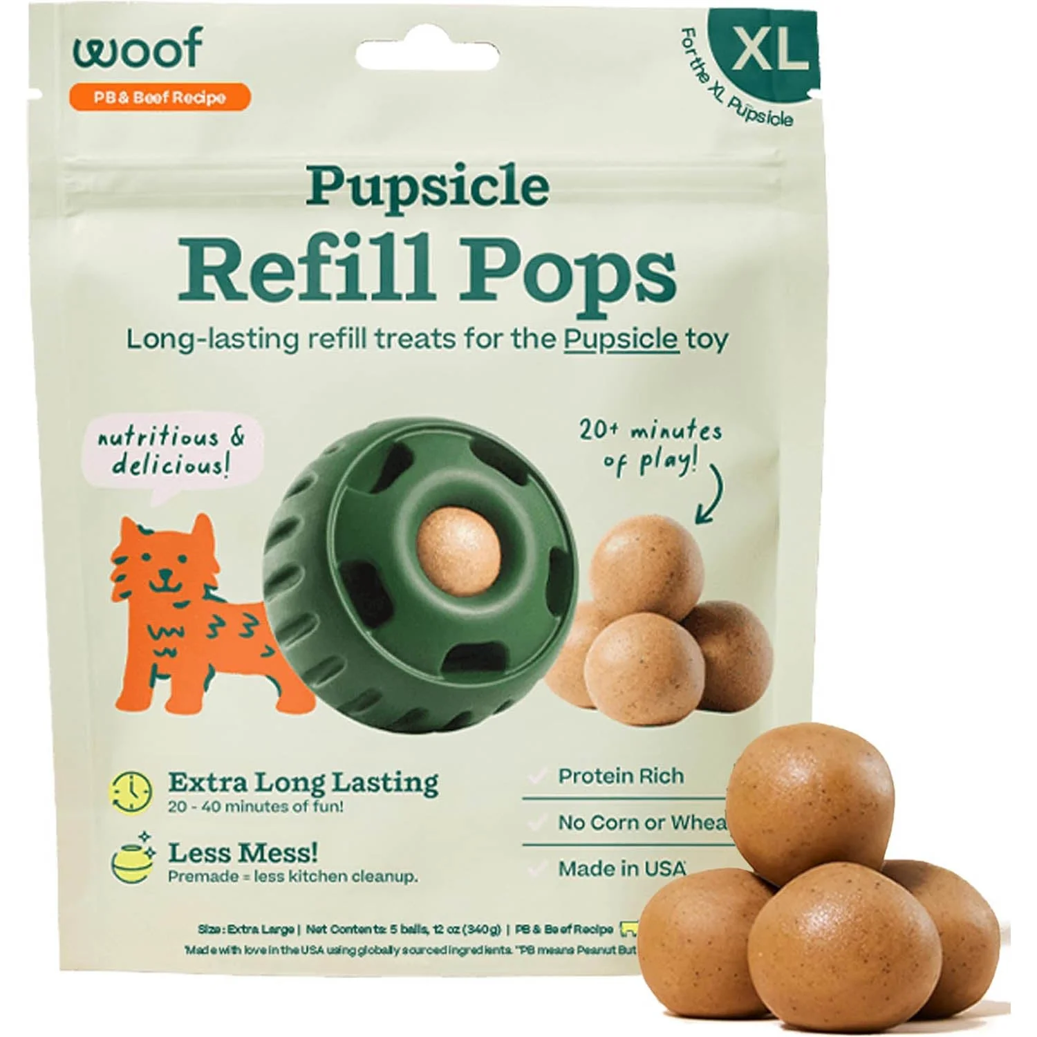 Pupsicle Pops Dog Treat Refills – Natural, Long-Lasting, Made in USA - Image 15