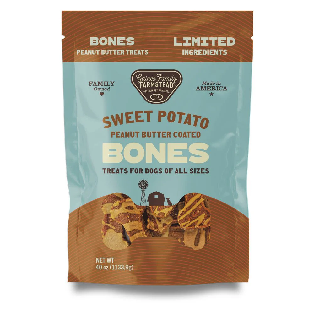 Sweet Potato Bones Dog Treats – All Natural, Limited Ingredient, Oven-Baked, Made in USA - Image 12