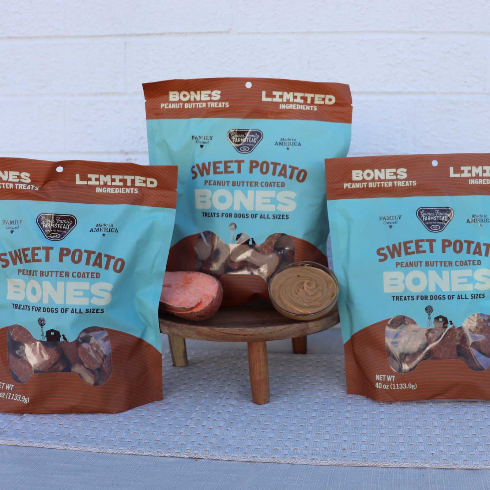 Sweet Potato Bones Dog Treats – All Natural, Limited Ingredient, Oven-Baked, Made in USA - Image 14