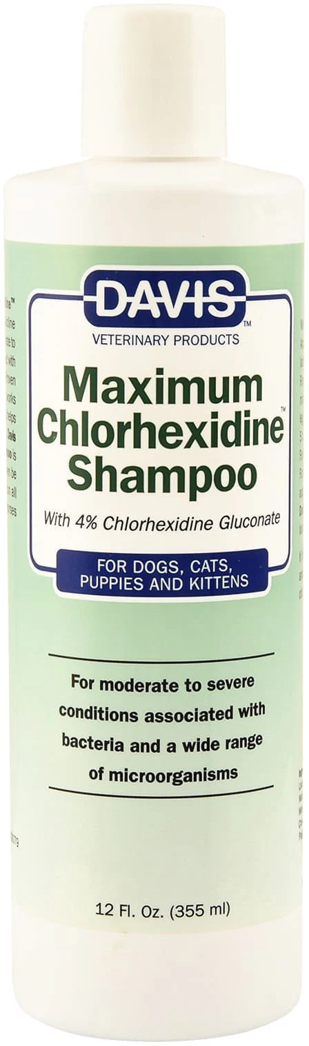 Davis Maximum Chlorhexidine (4%) Pet Shampoo - Image 4