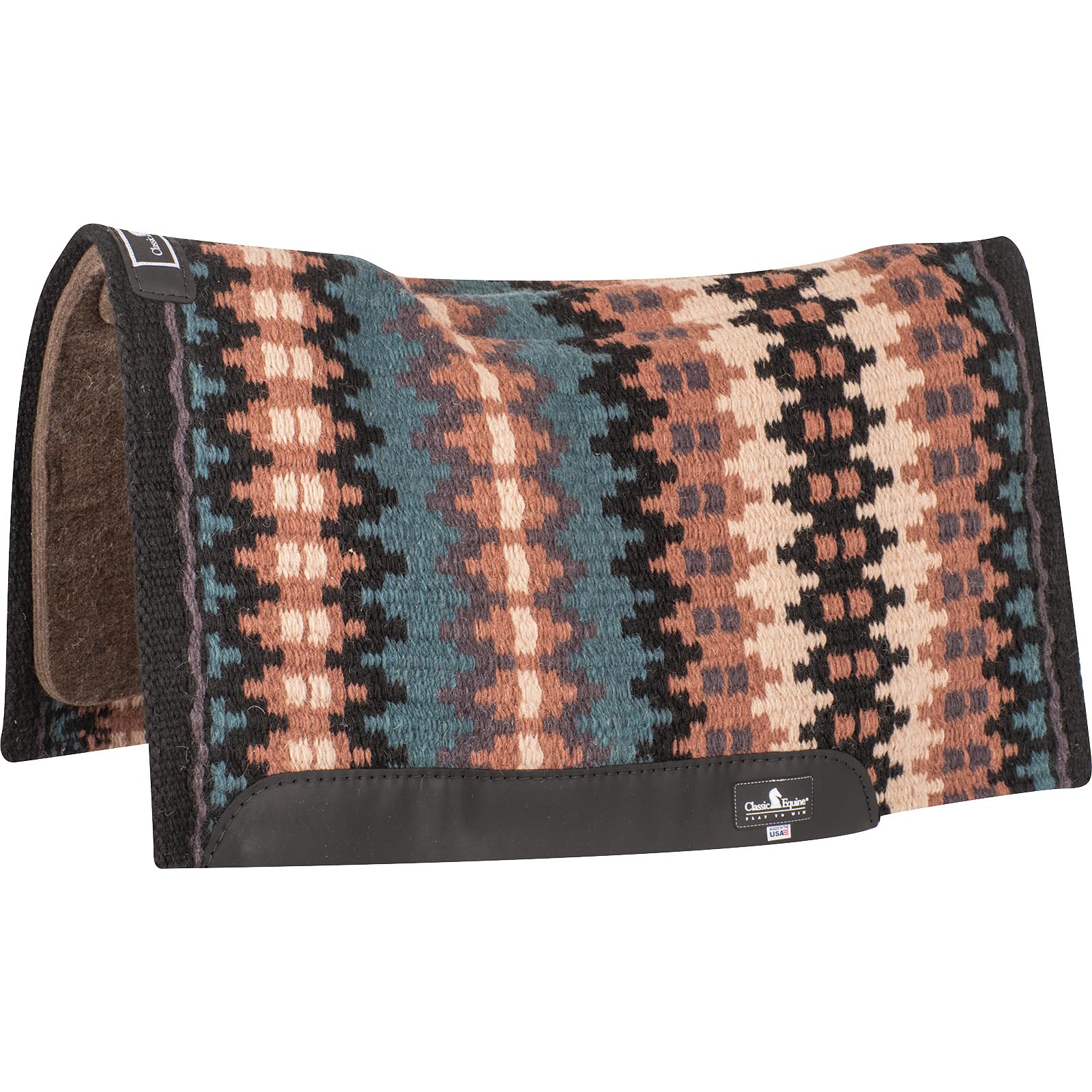 Classic Equine Contour Wool Top Alpaca Saddle Pad - Image 3