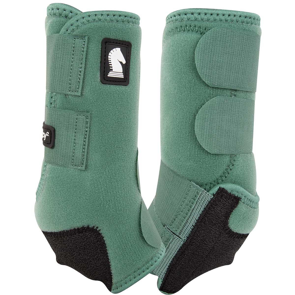 Classic Equine Legacy 2 Neoprene Front Protective Boots for Horses, Pair