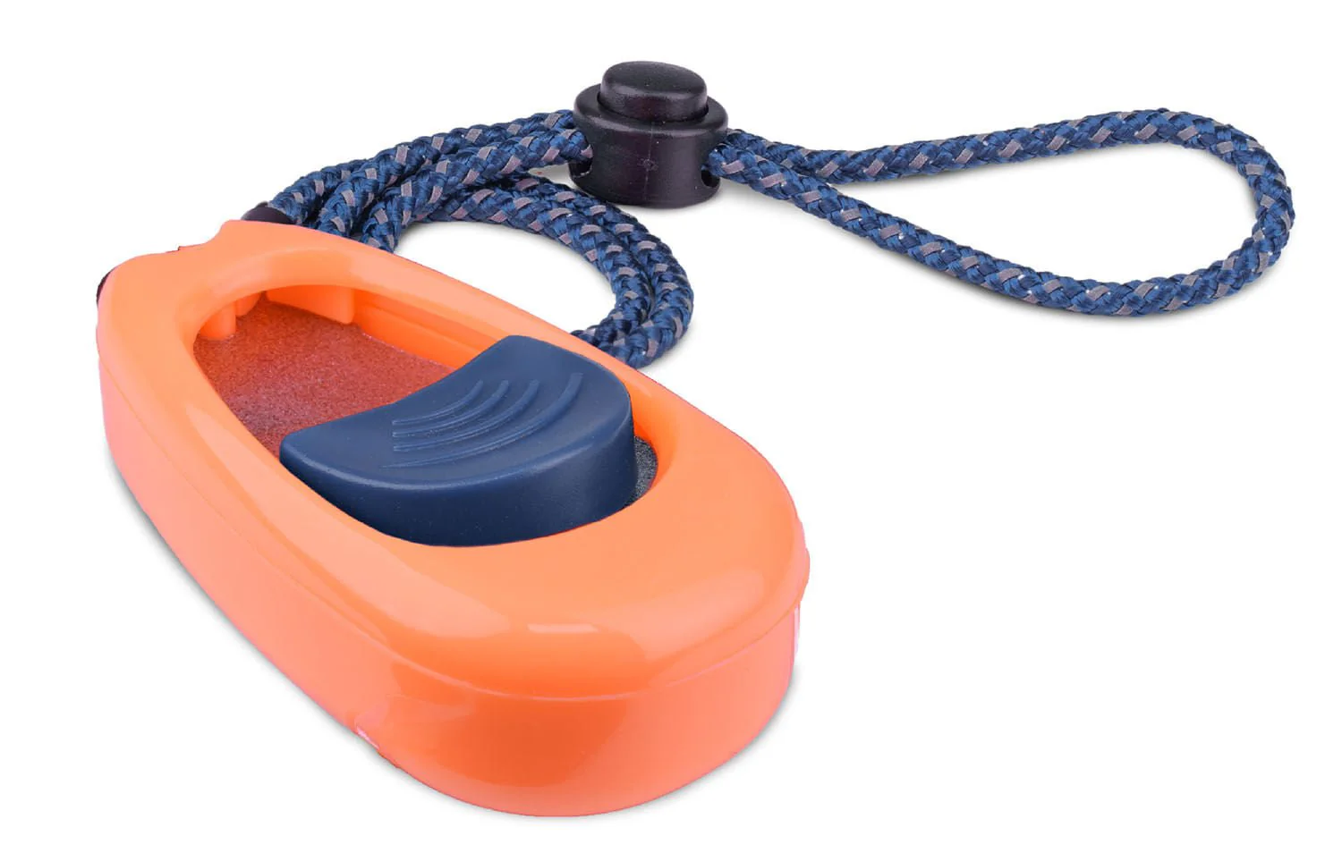 Coachi Multi-Clicker, Coral with Navy Button - Image 2