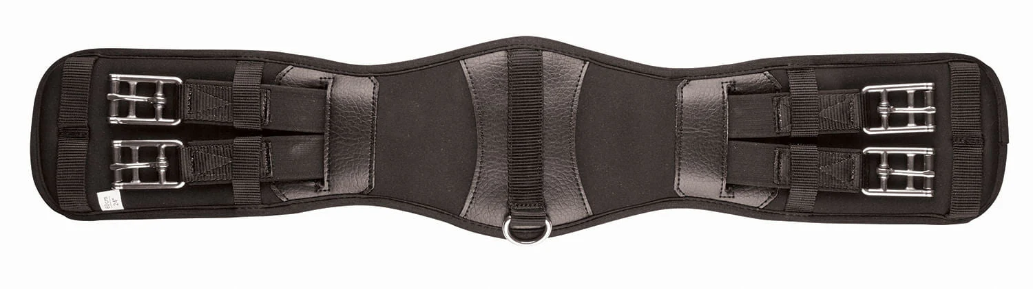 Collegiate Memory Foam Dressage Girth, Black - Image 23