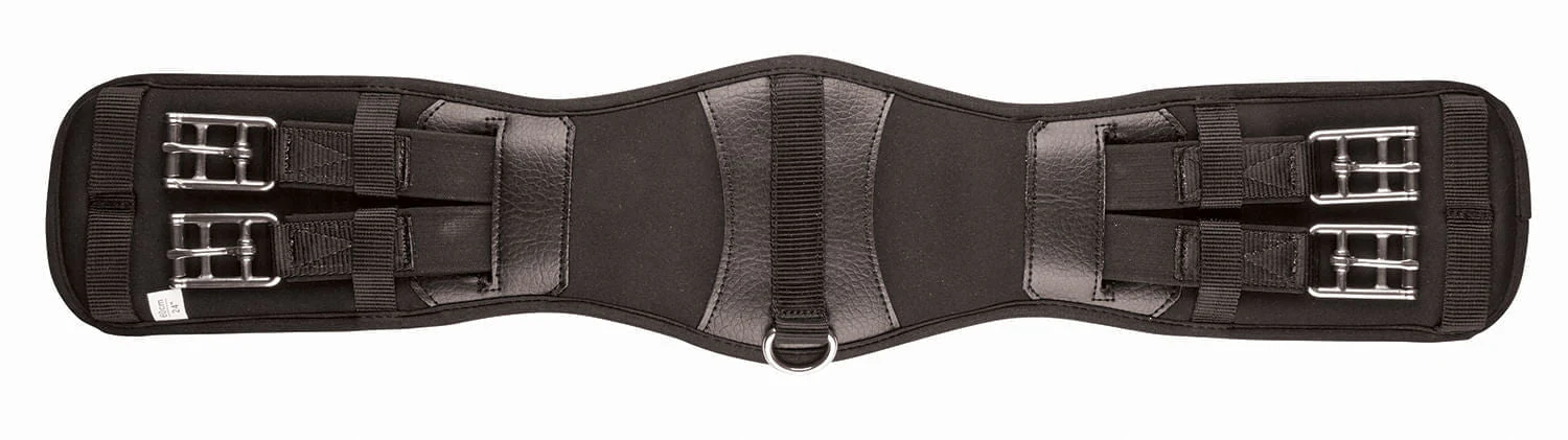 Collegiate Memory Foam Dressage Girth, Black - Image 37