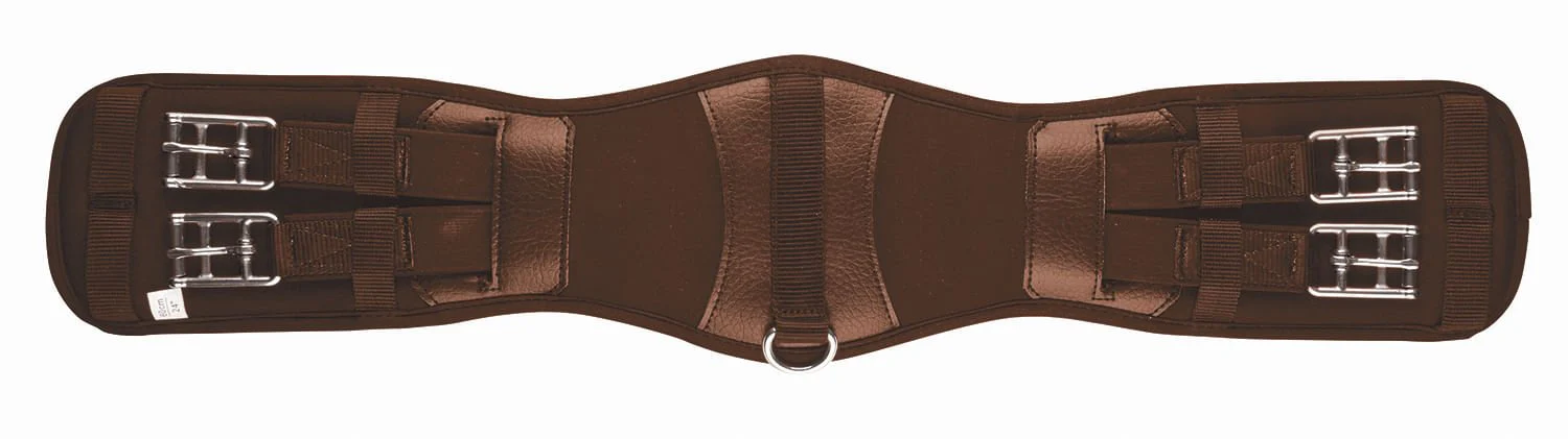 Collegiate Memory Foam Mono Flap Girth, Brown - Image 12