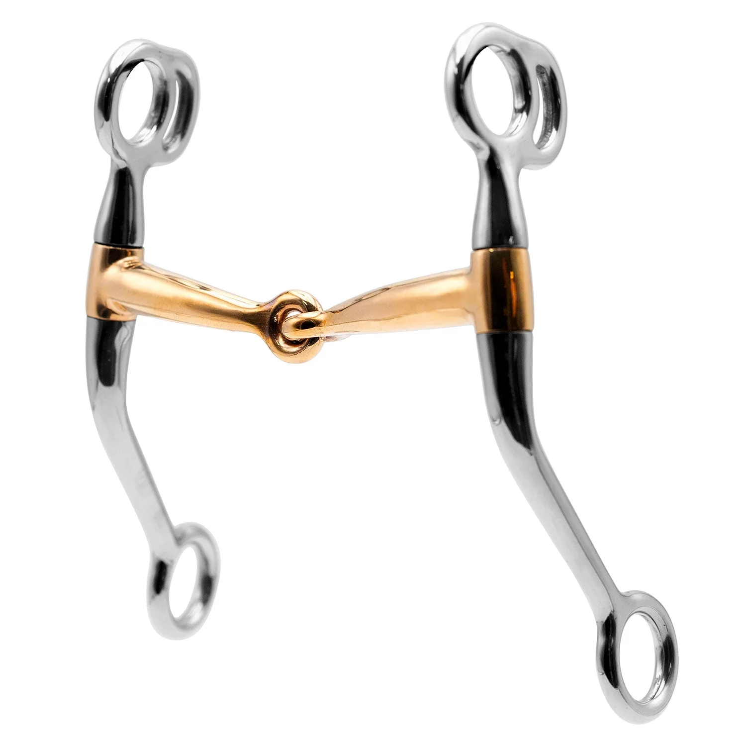 Jeffers Copper Snaffle Mouth Horse Training Bit - Image 2