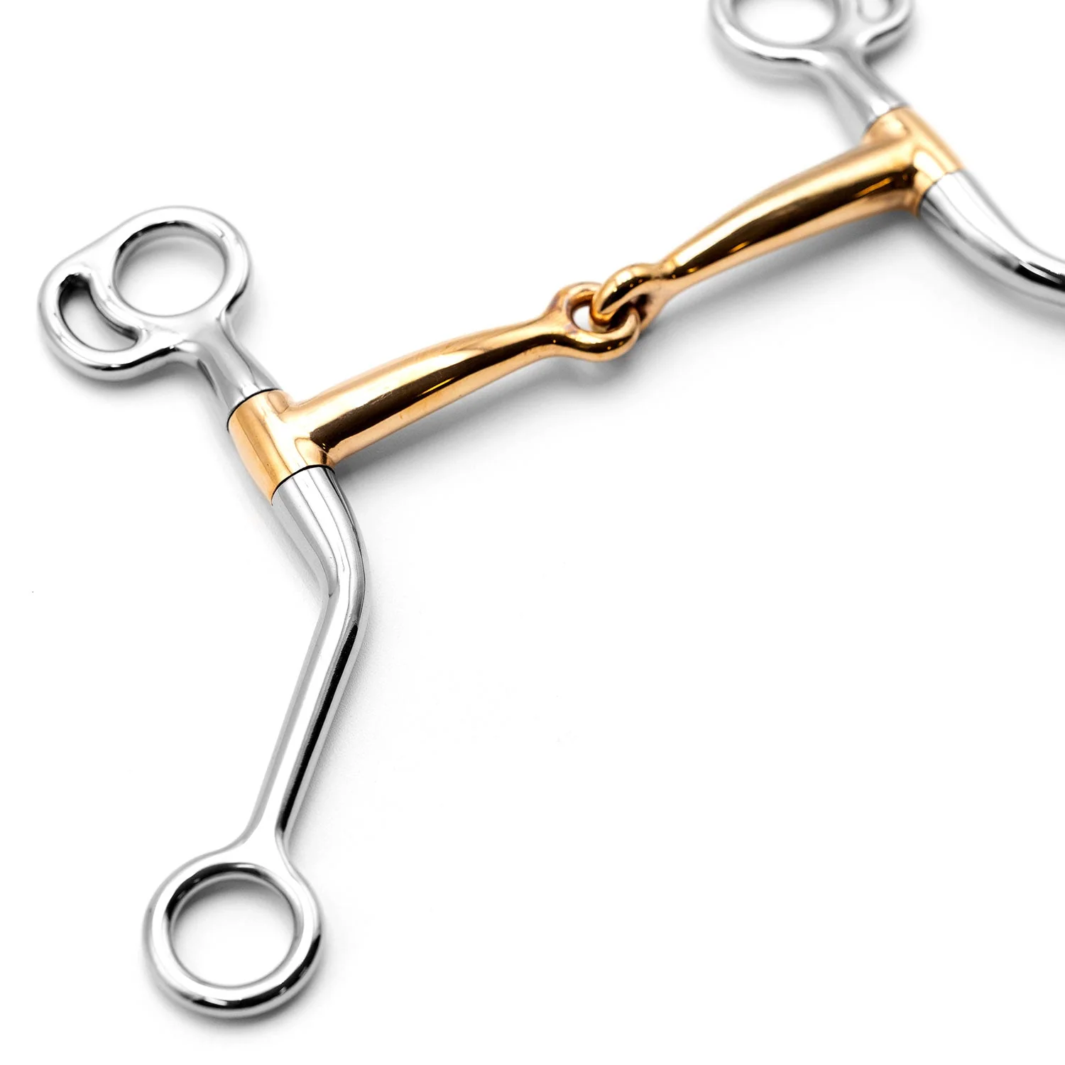 Jeffers Copper Snaffle Mouth Horse Training Bit - Image 4