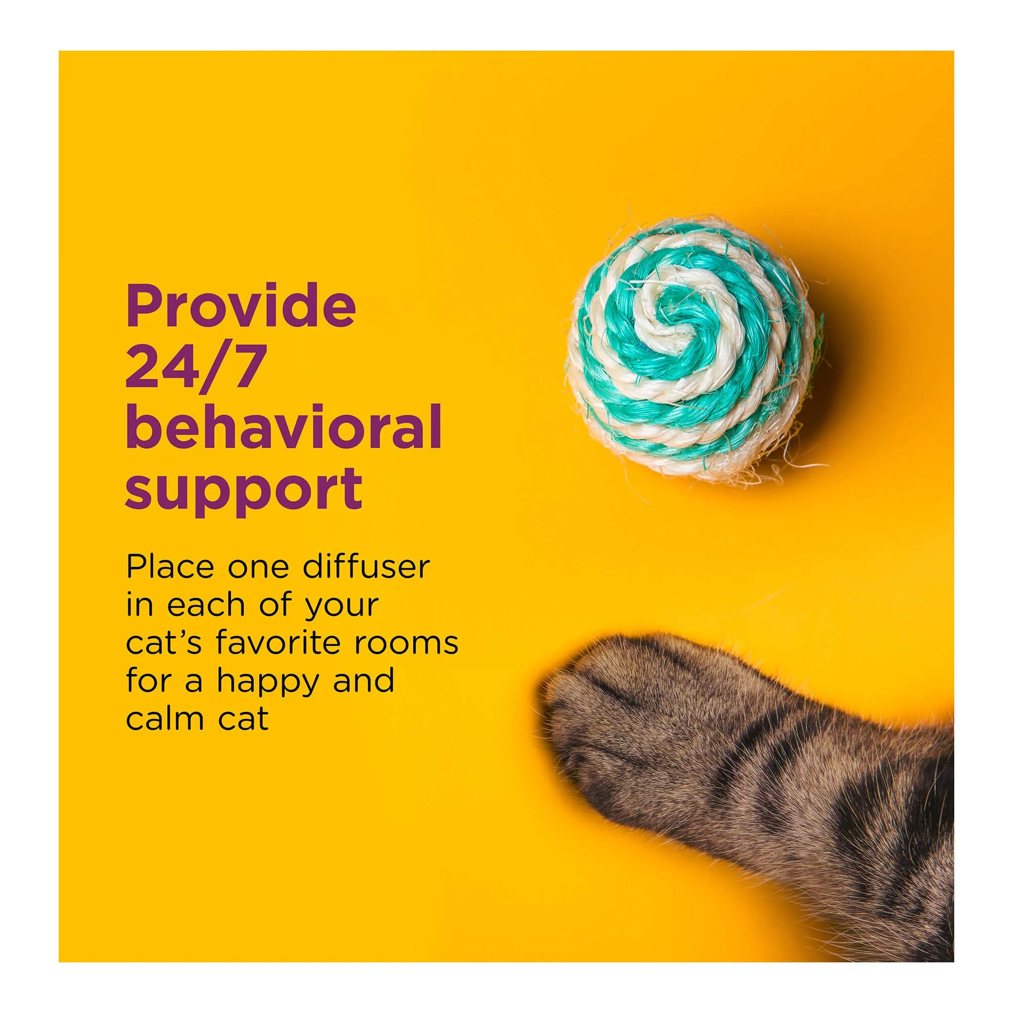 Comfort Zone Cat Calming Diffuser & Refills for Cats & Kittens - Image 4