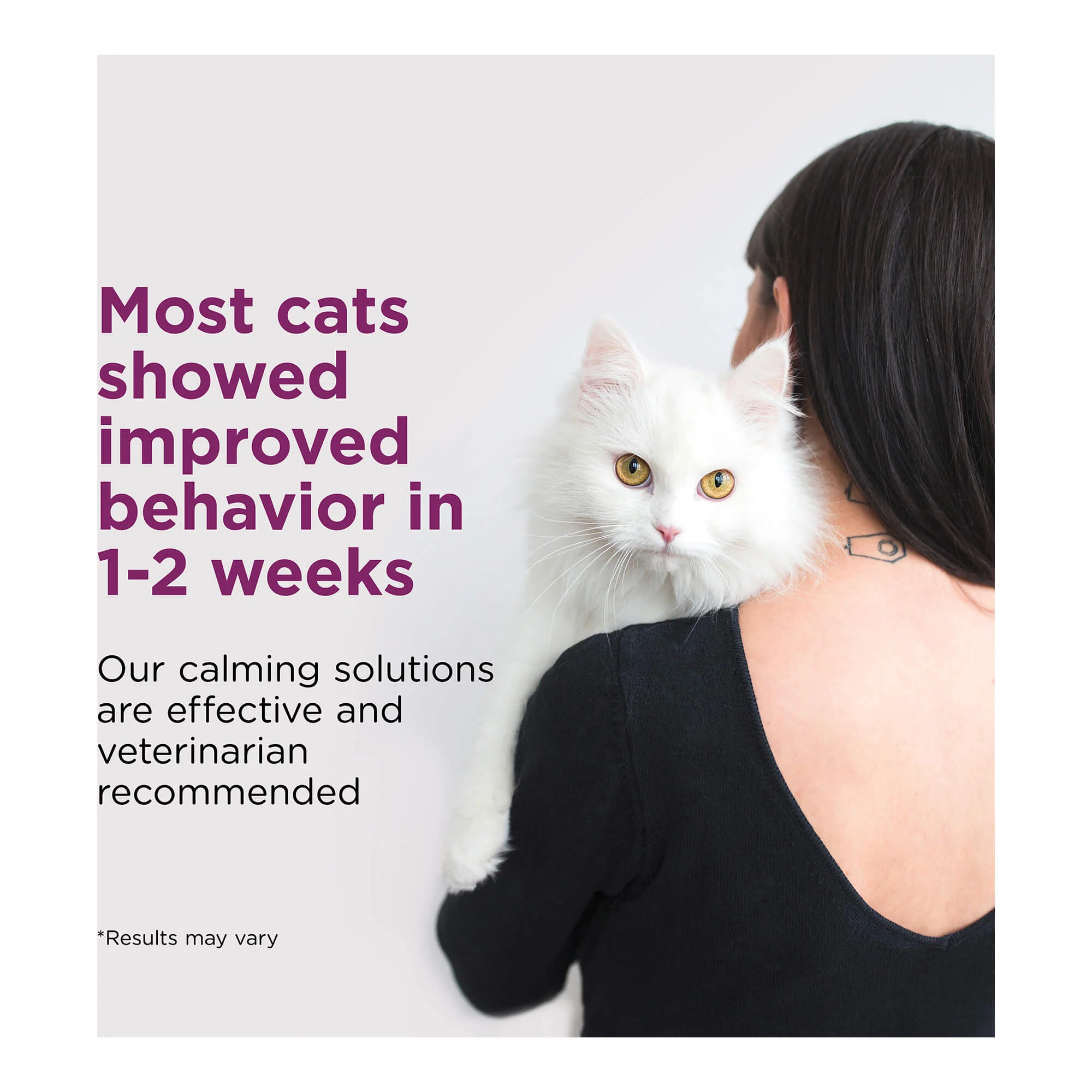 Comfort Zone Cat Calming Pheromone Collar, Anxiety & Stress Relief Aid, Breakaway Design, White - Image 5