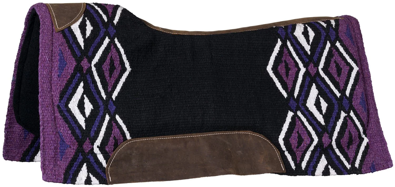 Tough1 Contoured Wool Pachanga Saddle Pad, 34" x 36"