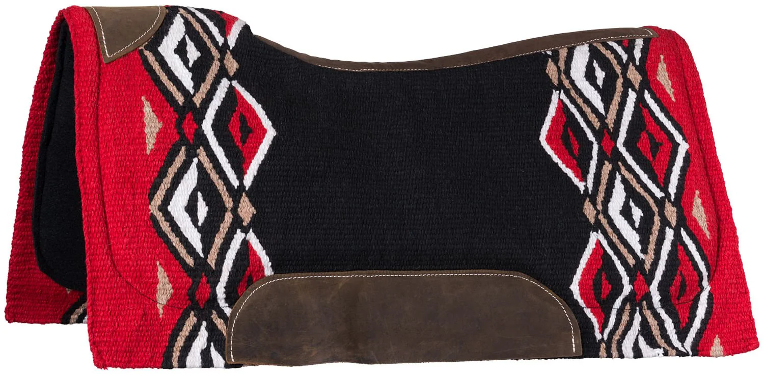 Tough1 Contoured Wool Pachanga Saddle Pad, 34" x 36" - Image 4